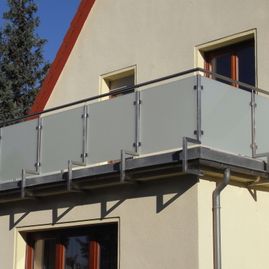 Referenzen von Metallbau Preißer & Söhne aus Mücheln/ G. - Balkon- und Terrassenverkleidung Bild 20