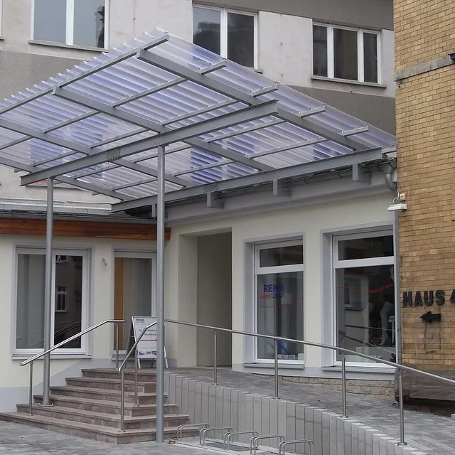 Referenzen von Metallbau Preißer & Söhne aus Mücheln/ G. - Überdachungen Bild 07